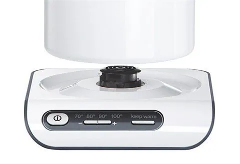 Bosch TWK8611P Wasserkocher, Abschaltautomatik, Überhitzungsschutz, Temperaturwahl 4