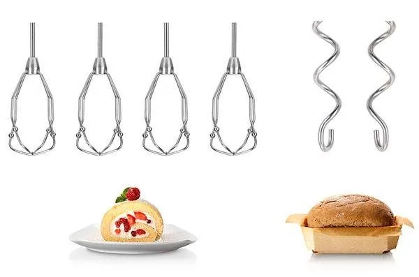 Bosch Handmixer MFQ4835DE, 575 W, 5 Geschwindigkeitsstufen, ergonomischer Griff 4