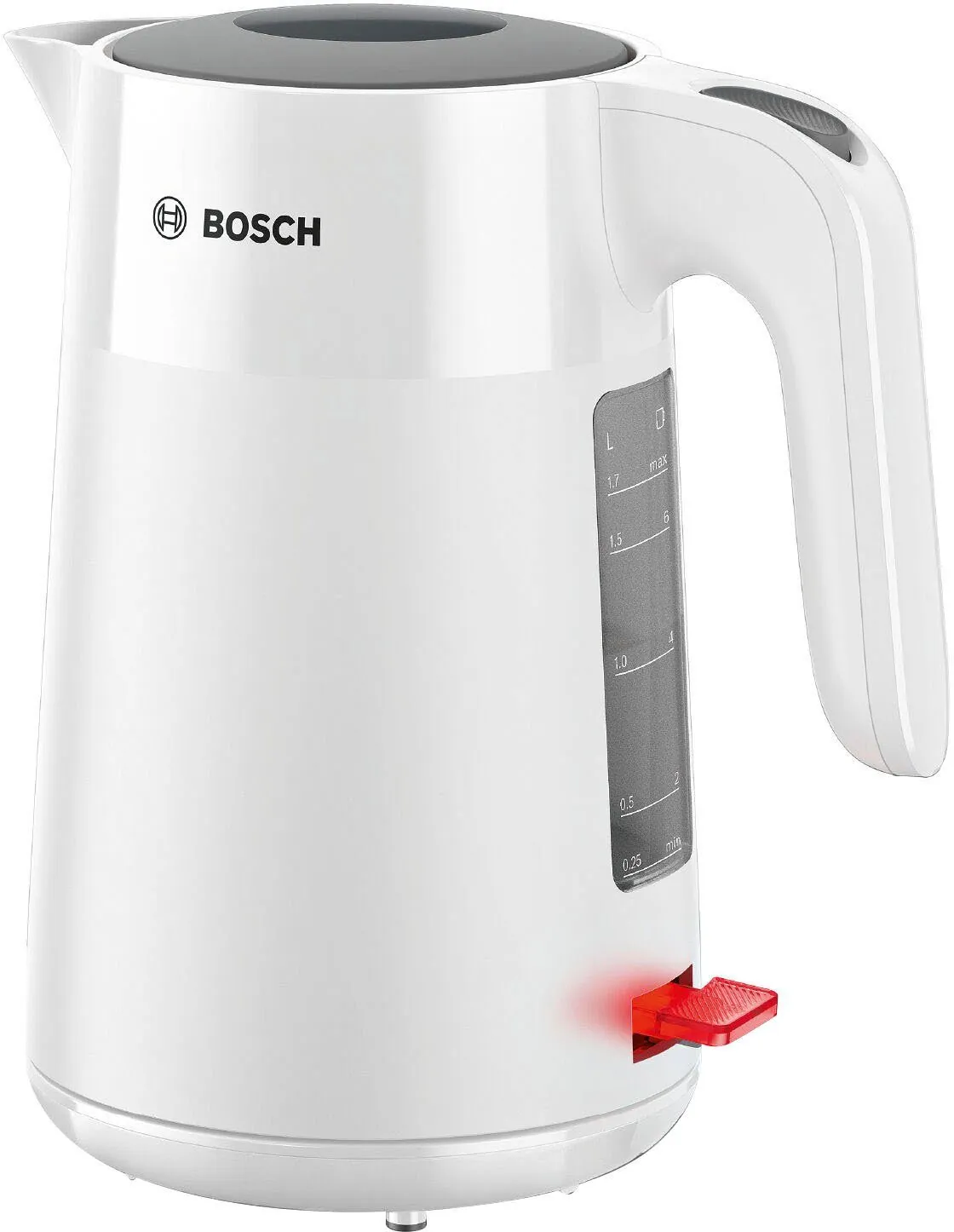 Bosch MyMoment TWK2M161 Wasserkocher, 1,7 l, 2400 W, Tassenanzeige, Überhitzungsschutz