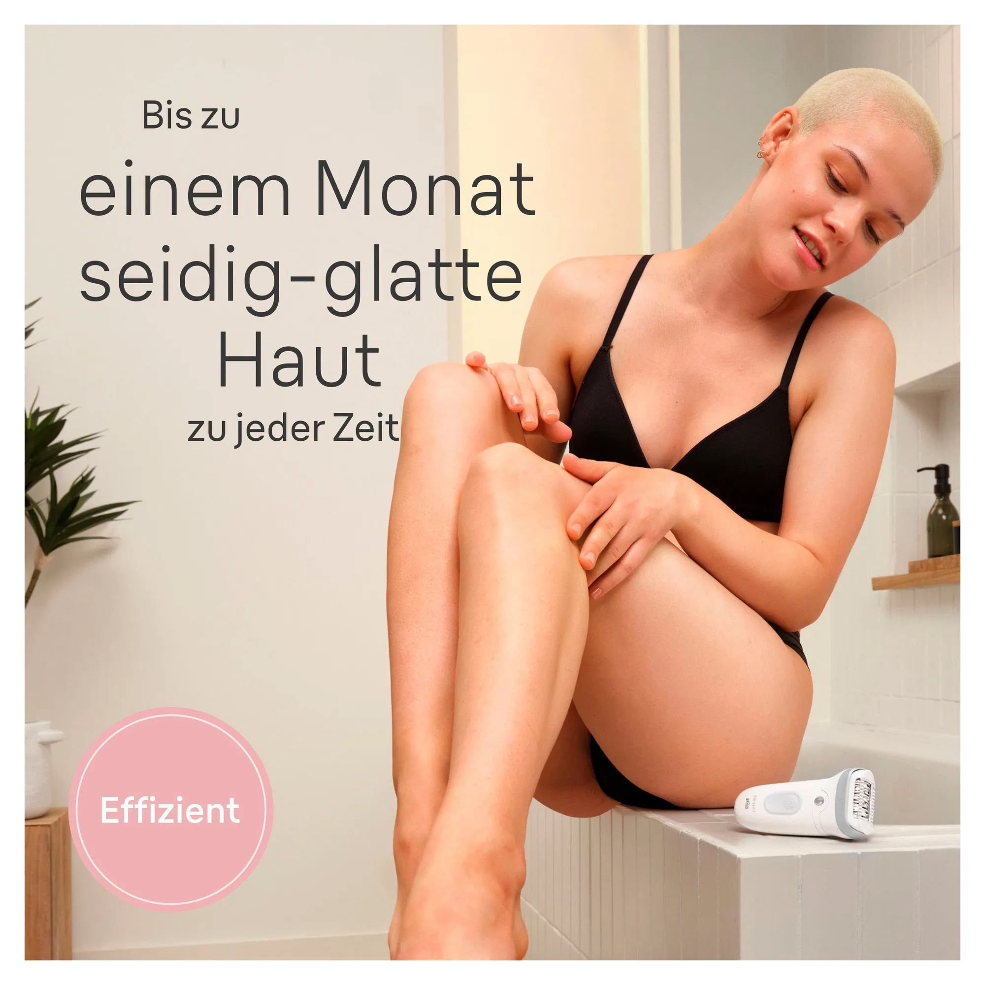 Braun Silk-épil 7 SE7-041, Wet&Dry Epilierer, MicroGrip Technologie & Massagerollen 2