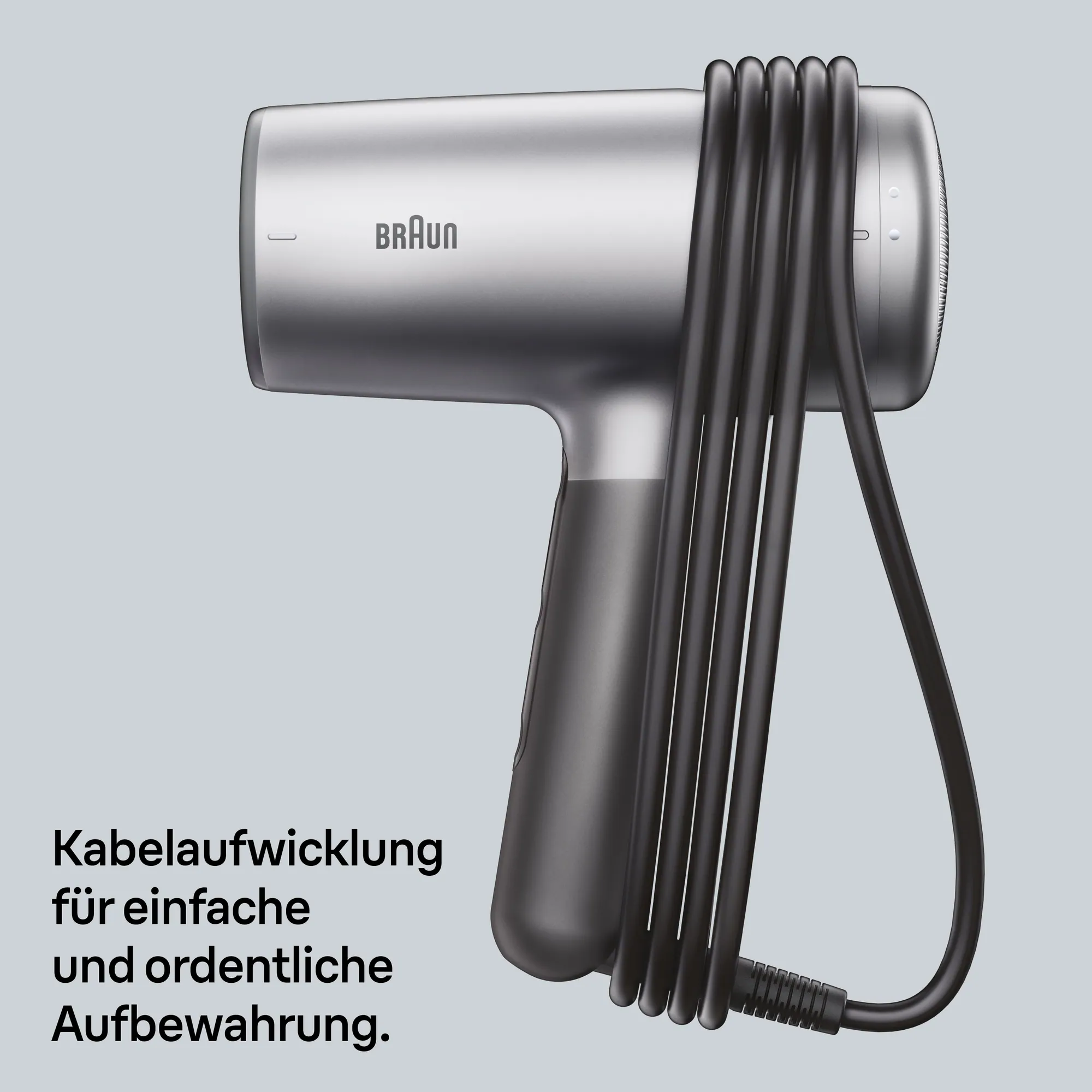 Braun HD4.3 Haartrockner, 2200 W, Ionen-Technologie, NTC-Technologie, 3 Aufsätze 5