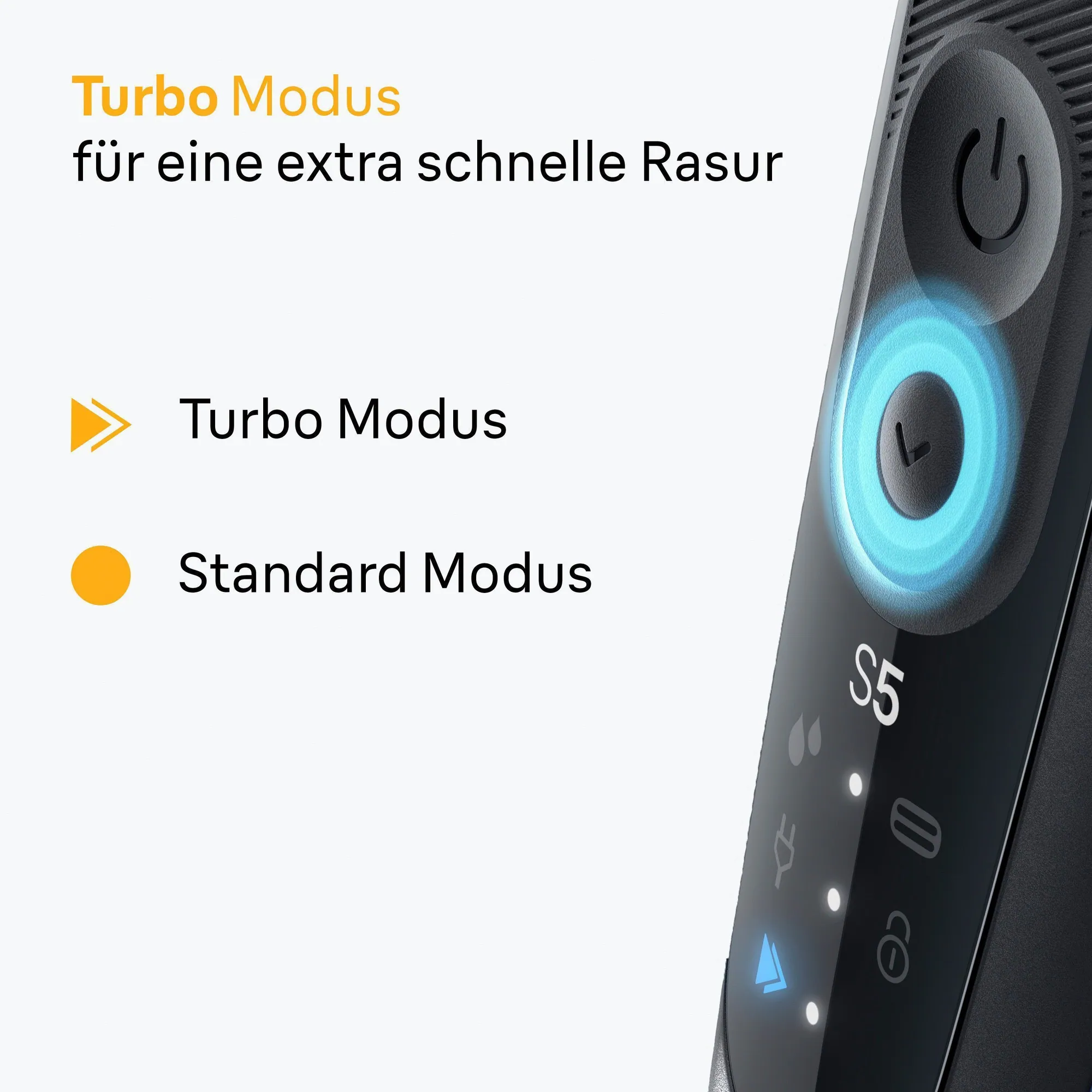 Braun Series 5 52-N7200cc Elektrorasierer, wasserdicht, Reinigungsstation, Präzisionstrimmer 3