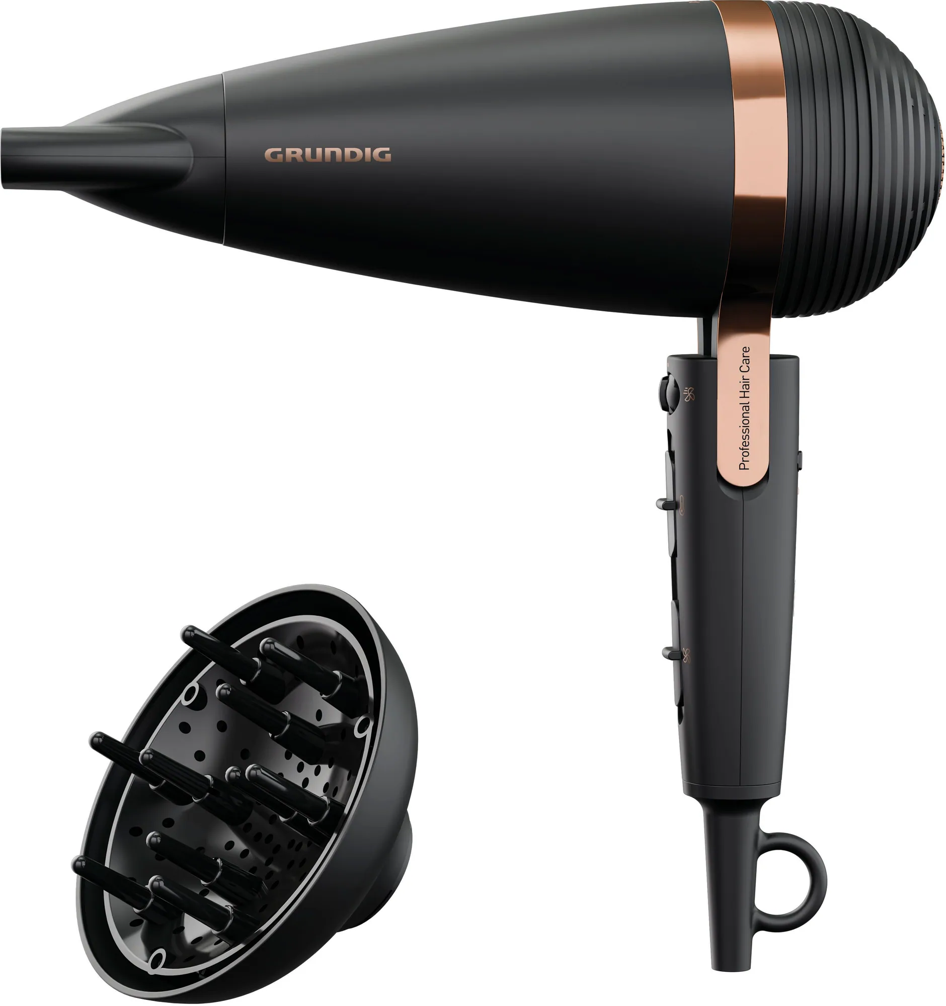 Grundig HD 8080 Haartrockner, 2300 W, Ionen-Technologie & AC-Motor 3