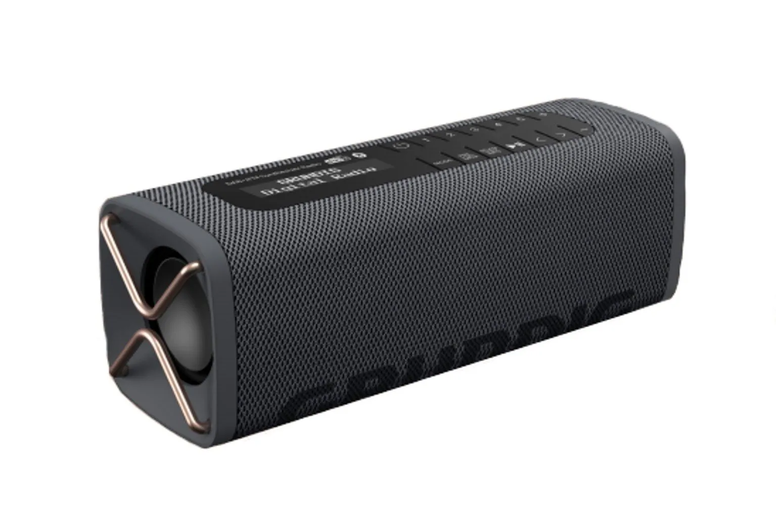 Grundig Bluetooth-Lautsprecher, tragbar, kraftvoller Sound, lange Akkulaufzeit