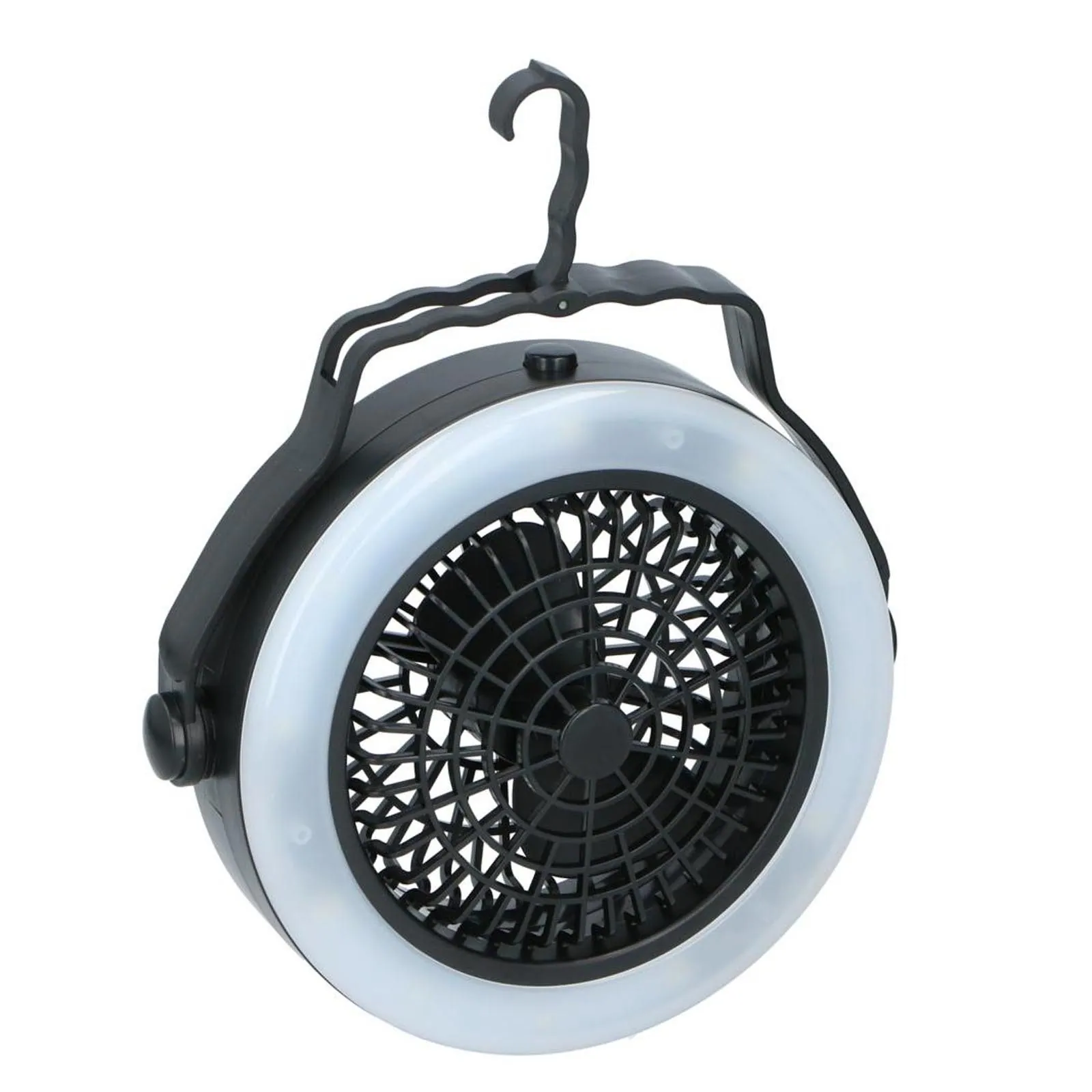 Grundig 2in1 Camping Lampe und Ventilator, 360-Grad Drehbarkeit, 12 LEDs 3