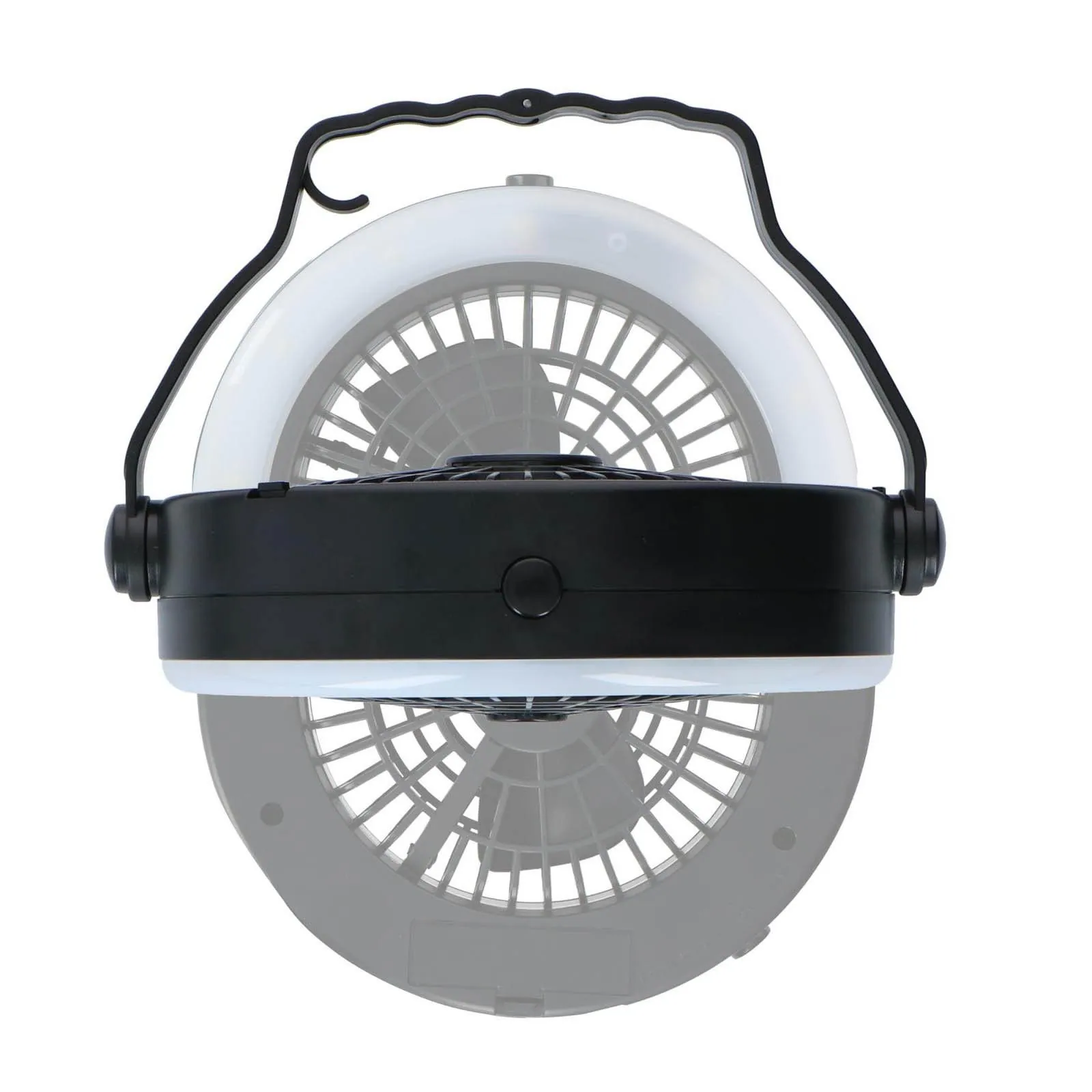 Grundig 2in1 Camping Lampe und Ventilator, 360-Grad Drehbarkeit, 12 LEDs 4