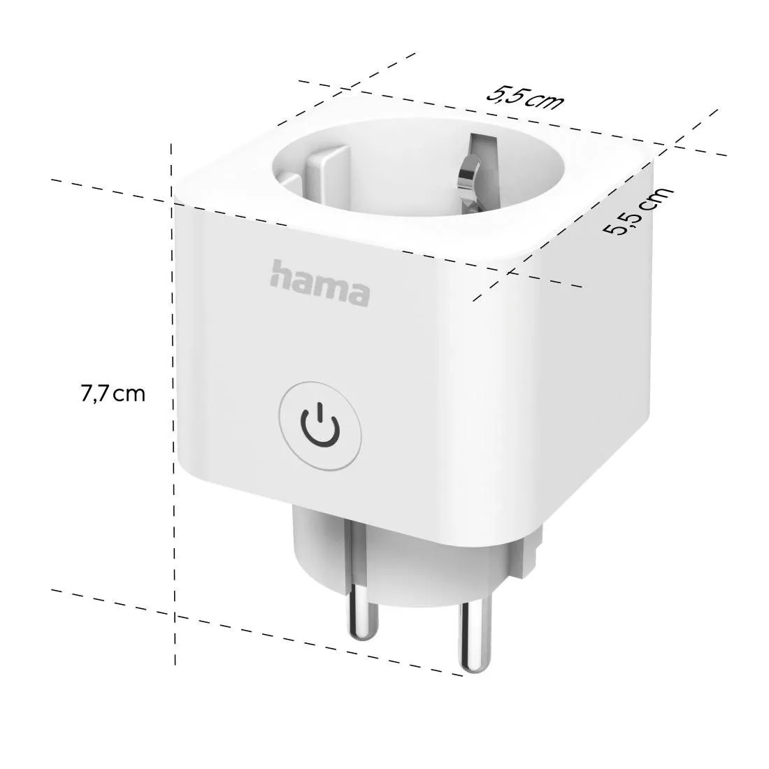 Hama WLAN-Steckdose, einfache Smart Home Integration, hohe Kompatibilität, stromsparendes Management 4