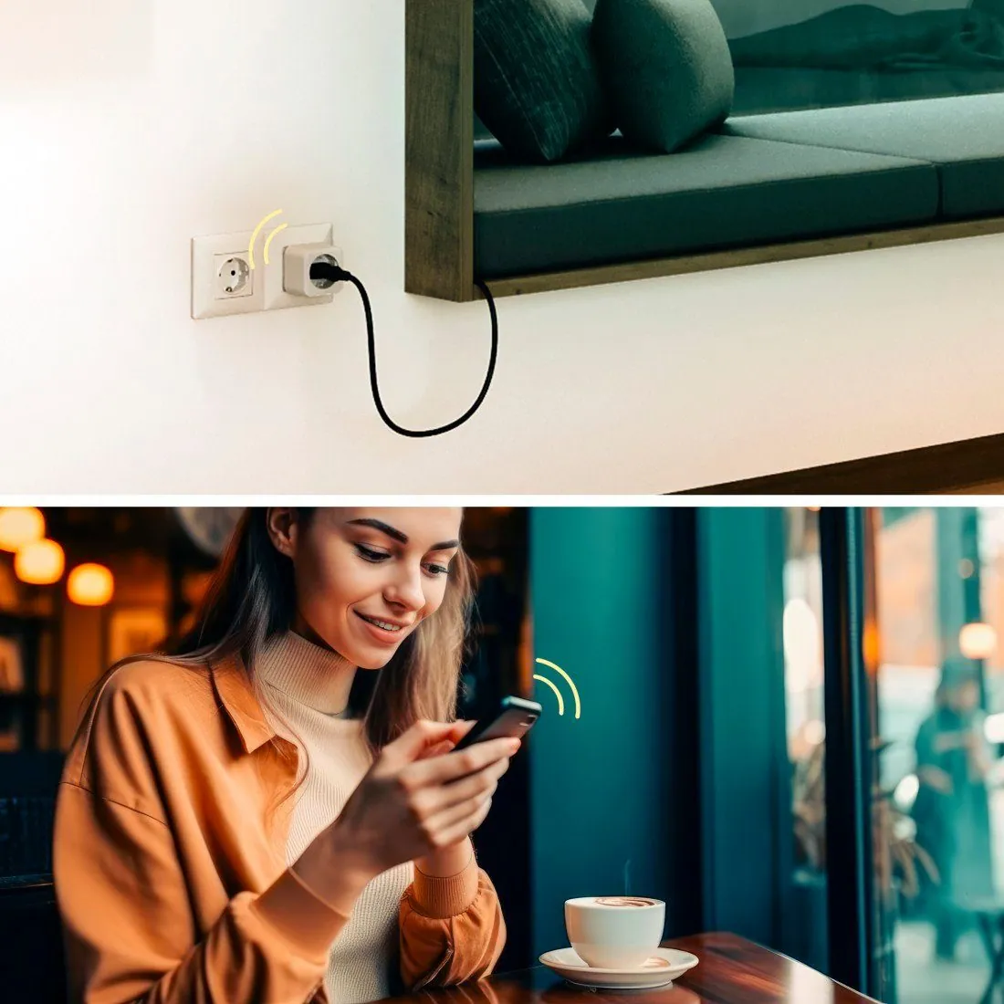 Hama WLAN-Steckdose, einfache Smart Home Integration, hohe Kompatibilität, stromsparendes Management 5