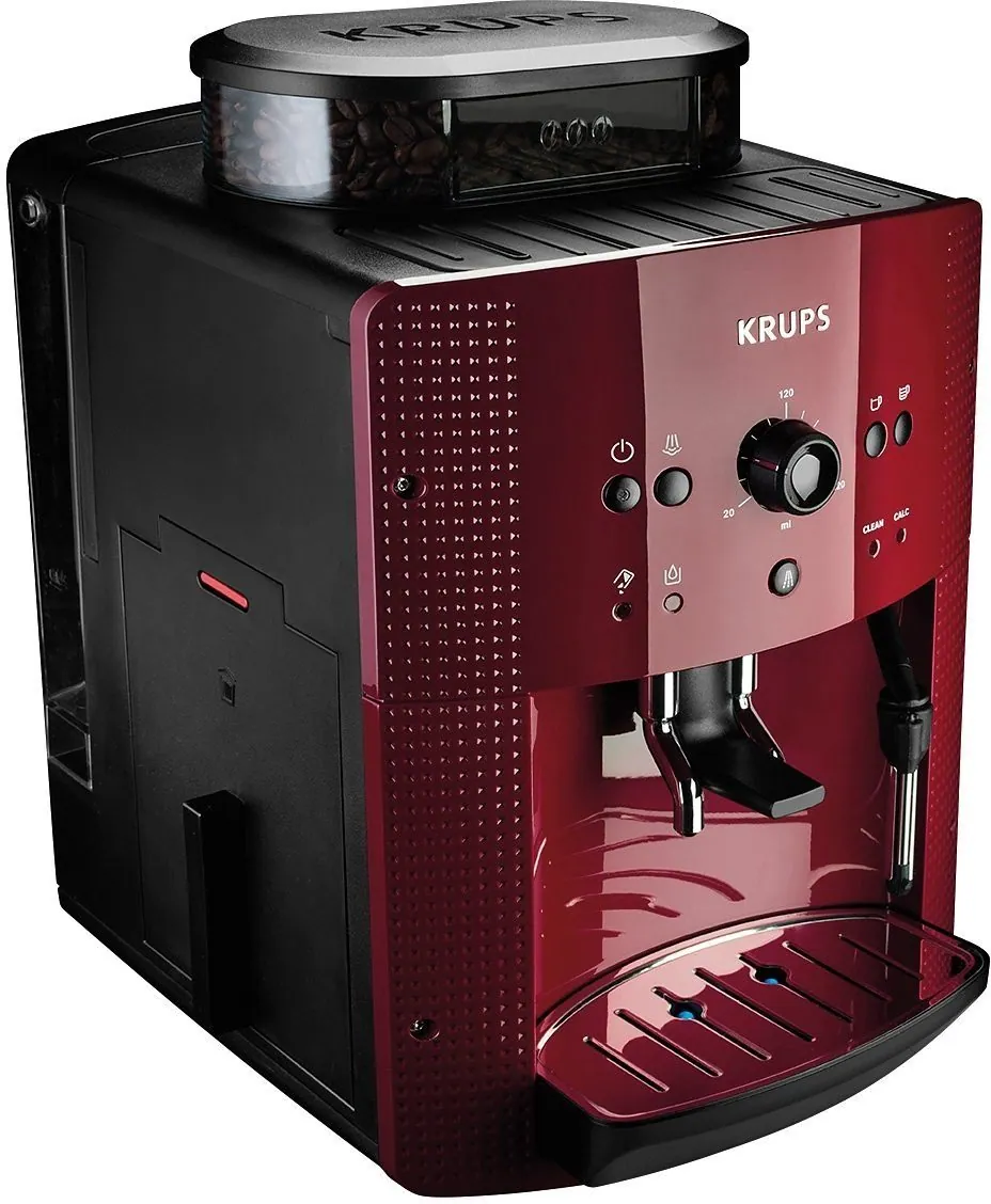 Krups EA8107 Kaffeevollautomat, 2-Tassen-Funktion, manuelle Dampfdüse, anpassbare Kaffeestärken 2