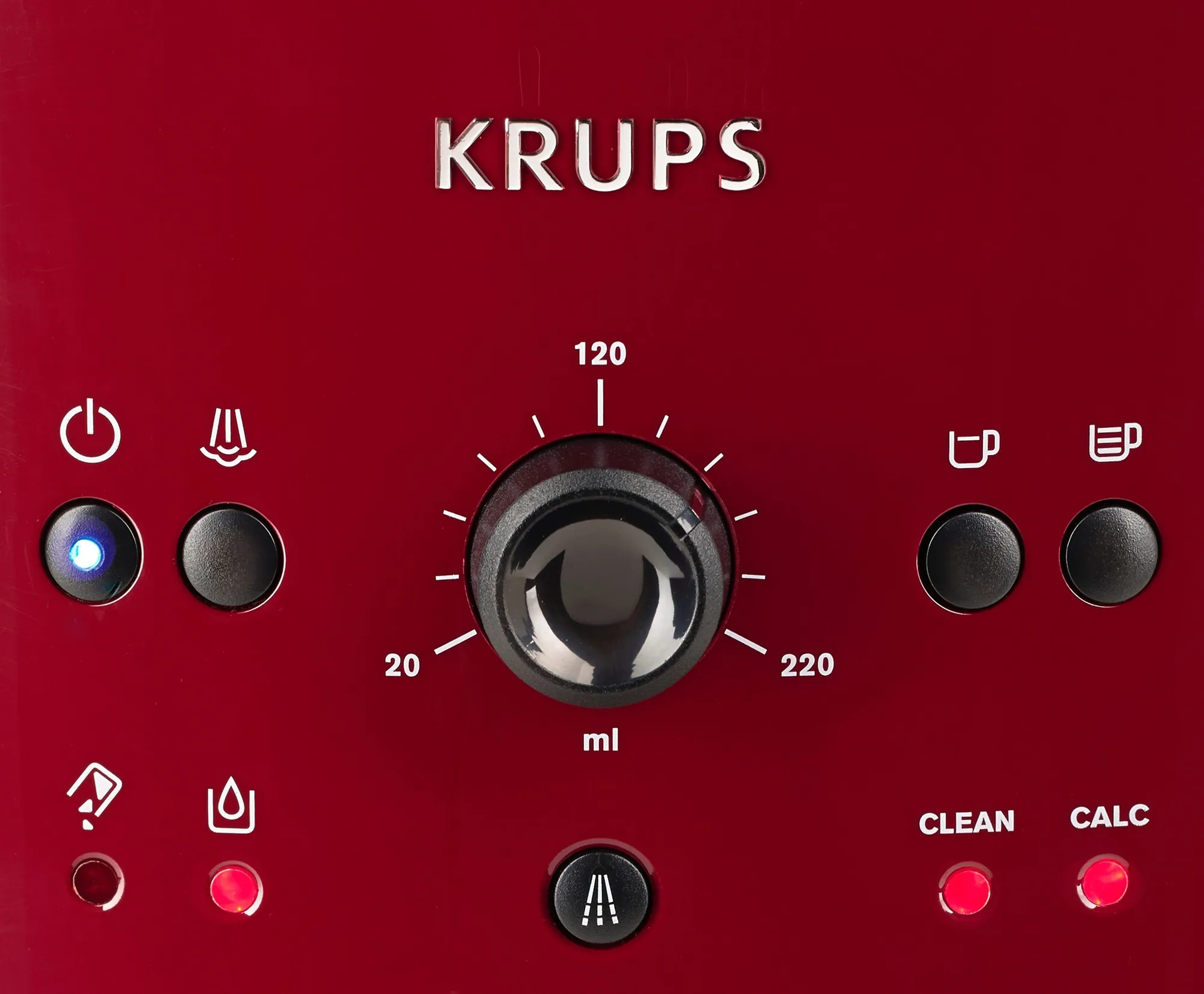 Krups EA8107 Kaffeevollautomat, 2-Tassen-Funktion, manuelle Dampfdüse, anpassbare Kaffeestärken 5