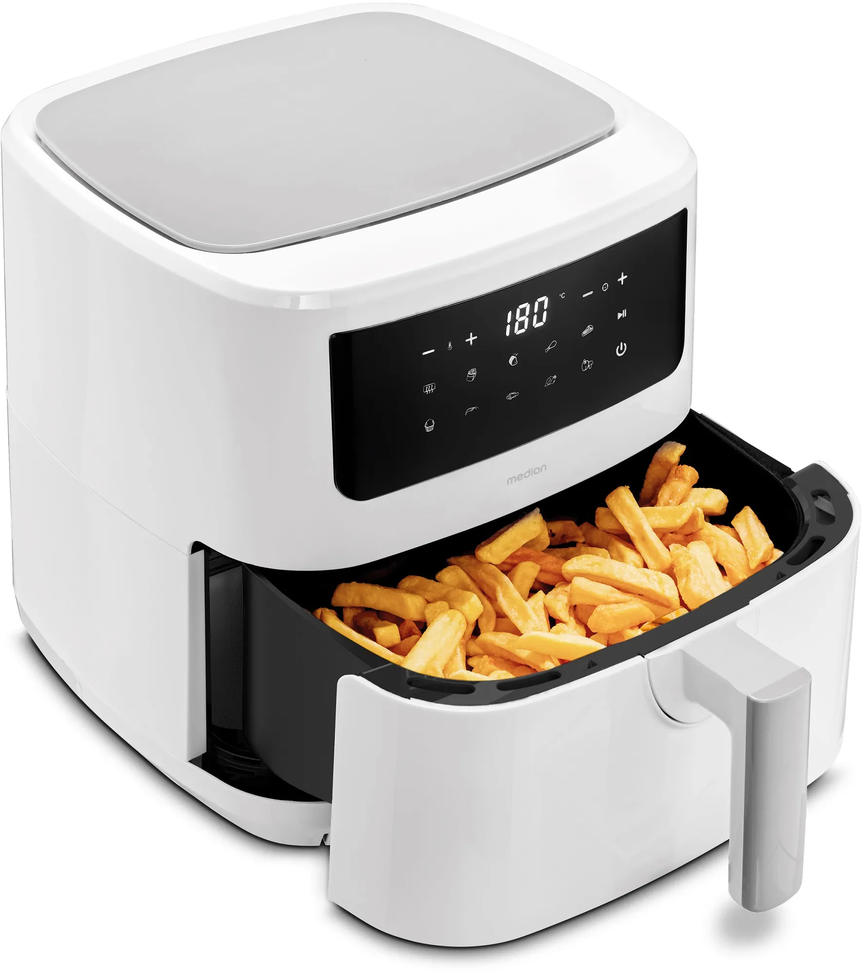 Medion Heißluftfritteuse MD11750 P10 XL Duo, 2000 W, 6,8 l, 9 Programme 2