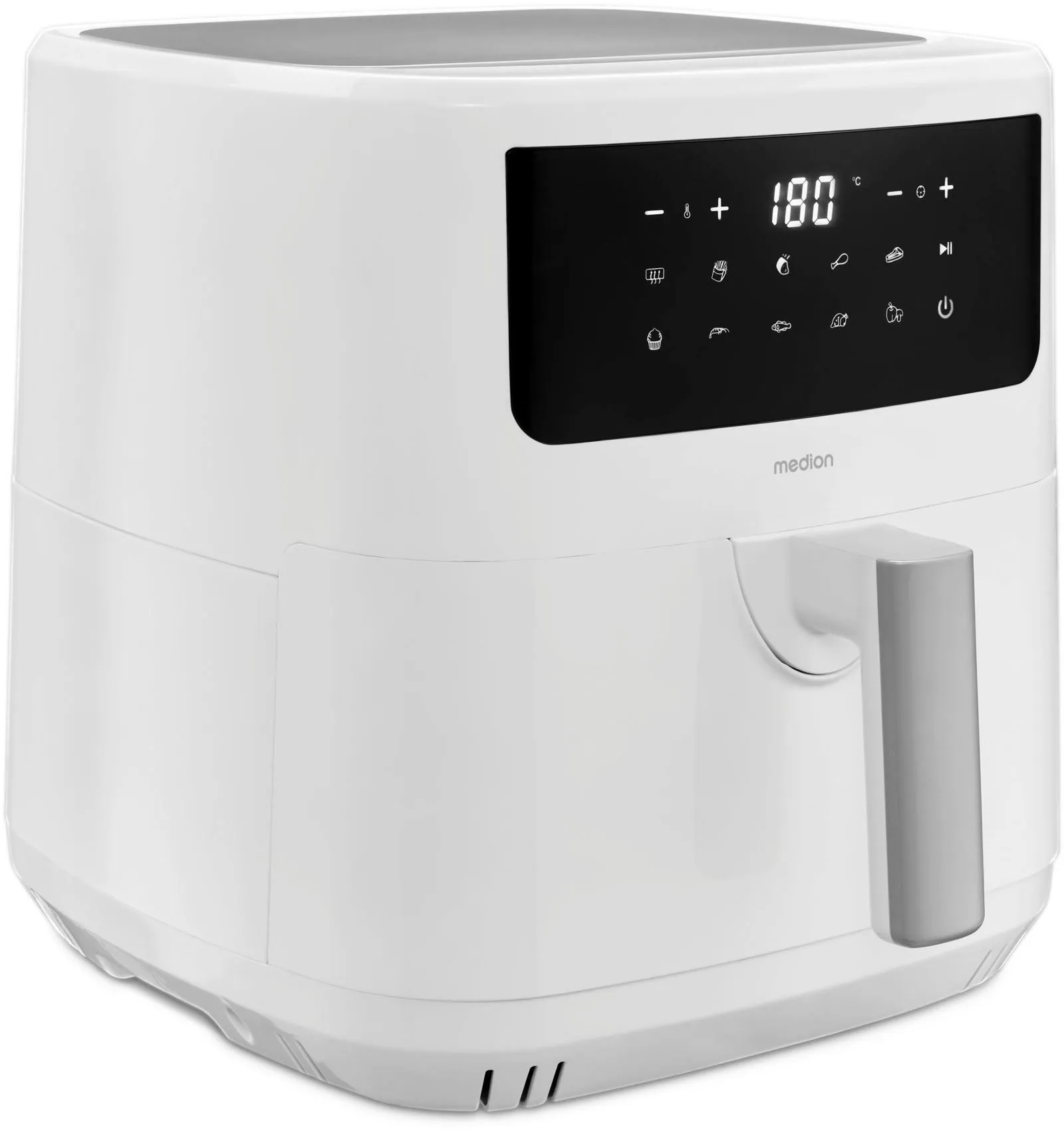 Medion Heißluftfritteuse MD11750 P10 XL Duo, 2000 W, 6,8 l, 9 Programme 3