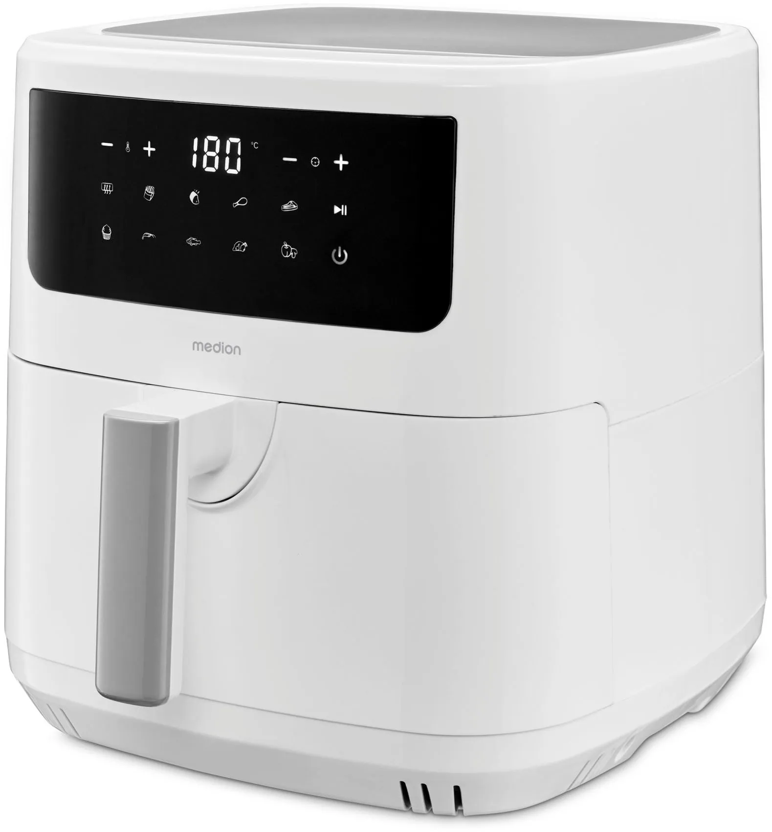 Medion Heißluftfritteuse MD11750 P10 XL Duo, 2000 W, 6,8 l, 9 Programme 4