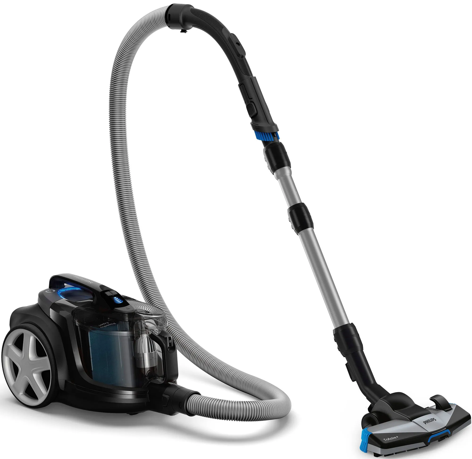 Philips FC9741/09 Bodenstaubsauger, beutellos, 900 W, Tri-Active+-Düse