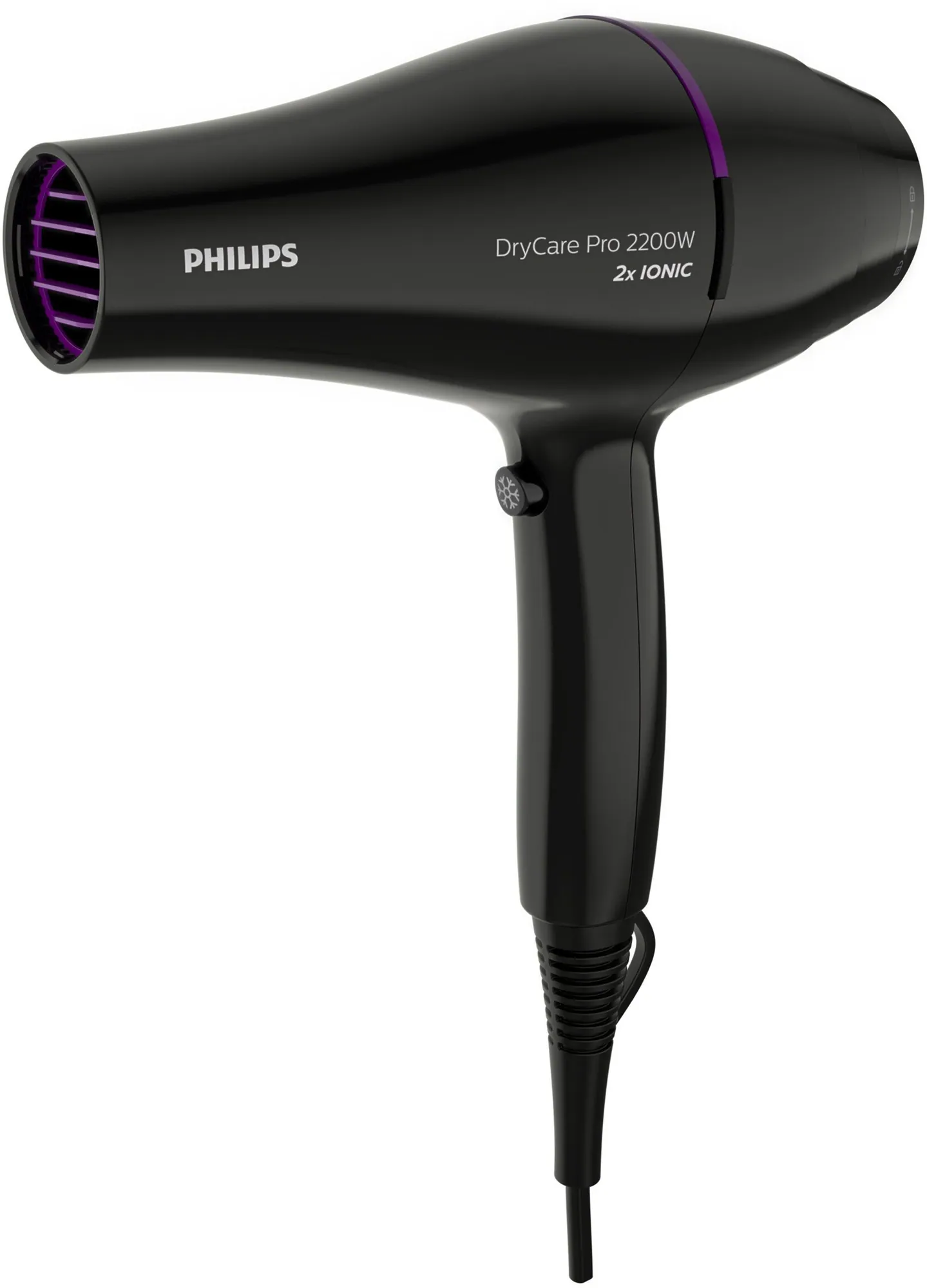 Philips Haartrockner DryCare BHD274/00, 2200 W, leistungsstarker AC-Motor, ThermoProtect-Technologie 2
