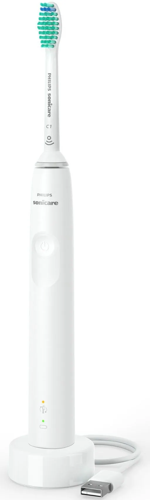 Philips Sonicare Series 3100 HX3673 Elektrische Zahnbürste, sanfte Reinigung, 2-Minuten-Timer, Drucksensor 3