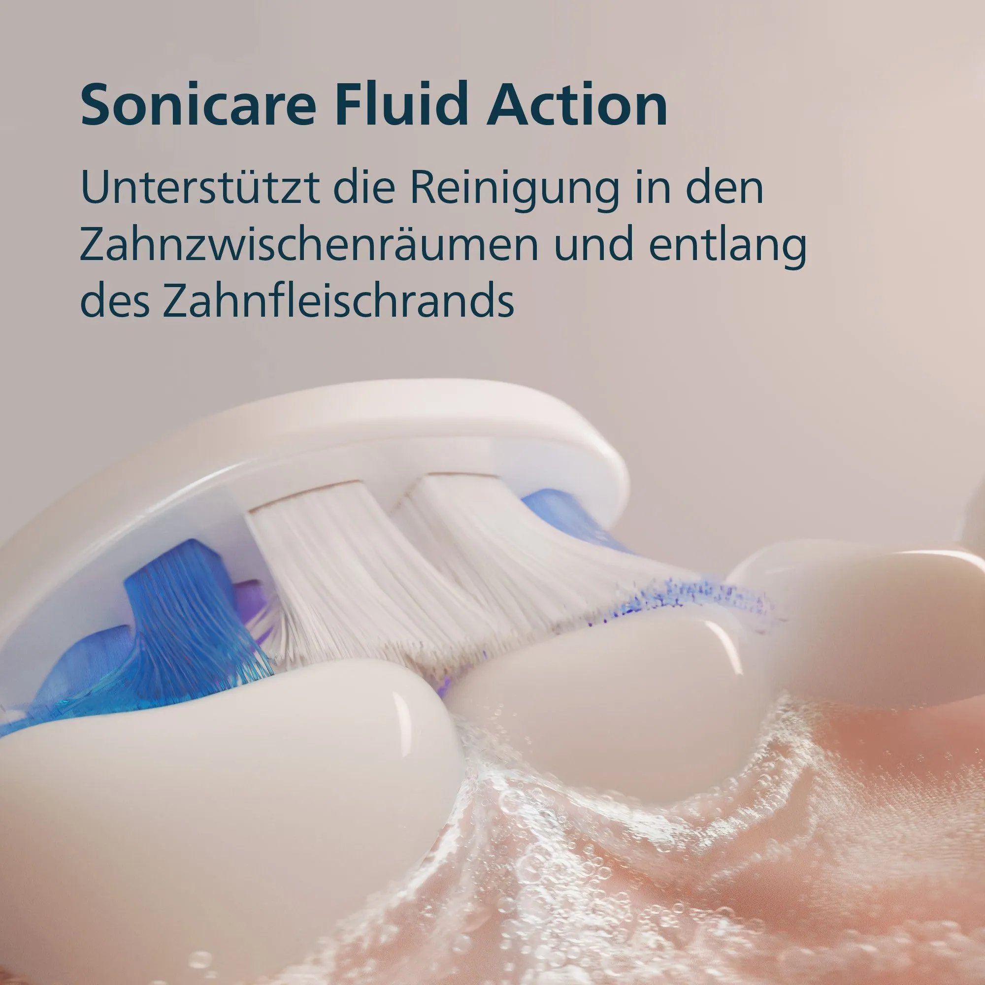 Philips Sonicare Series 6100 HX7400/01, Schalltechnologie, 5 Putzprogramme, Andruckkontrolle 2