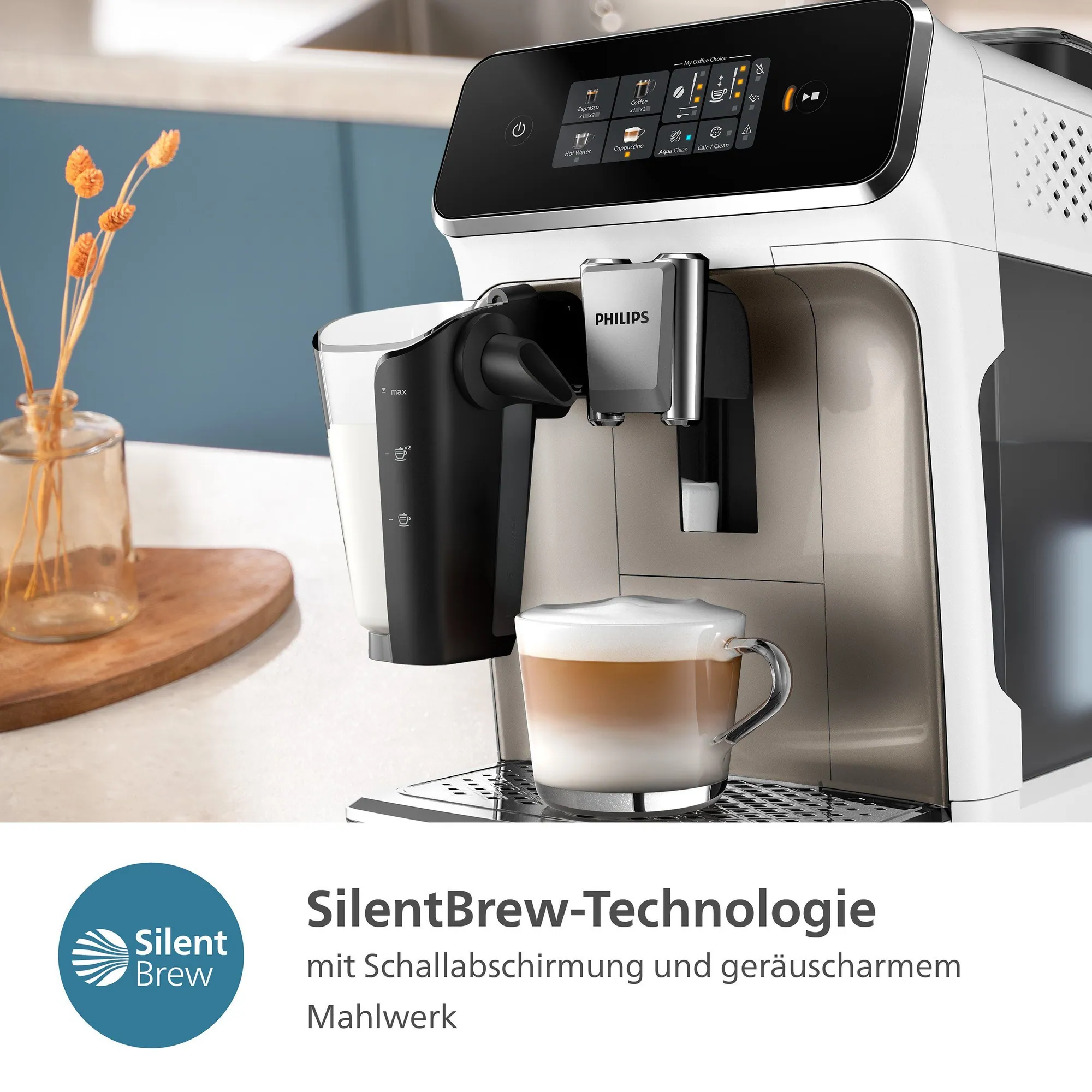 Philips Kaffeevollautomat EP2333/40, 4 Kaffeespezialitäten, einfach zu bedienen 5
