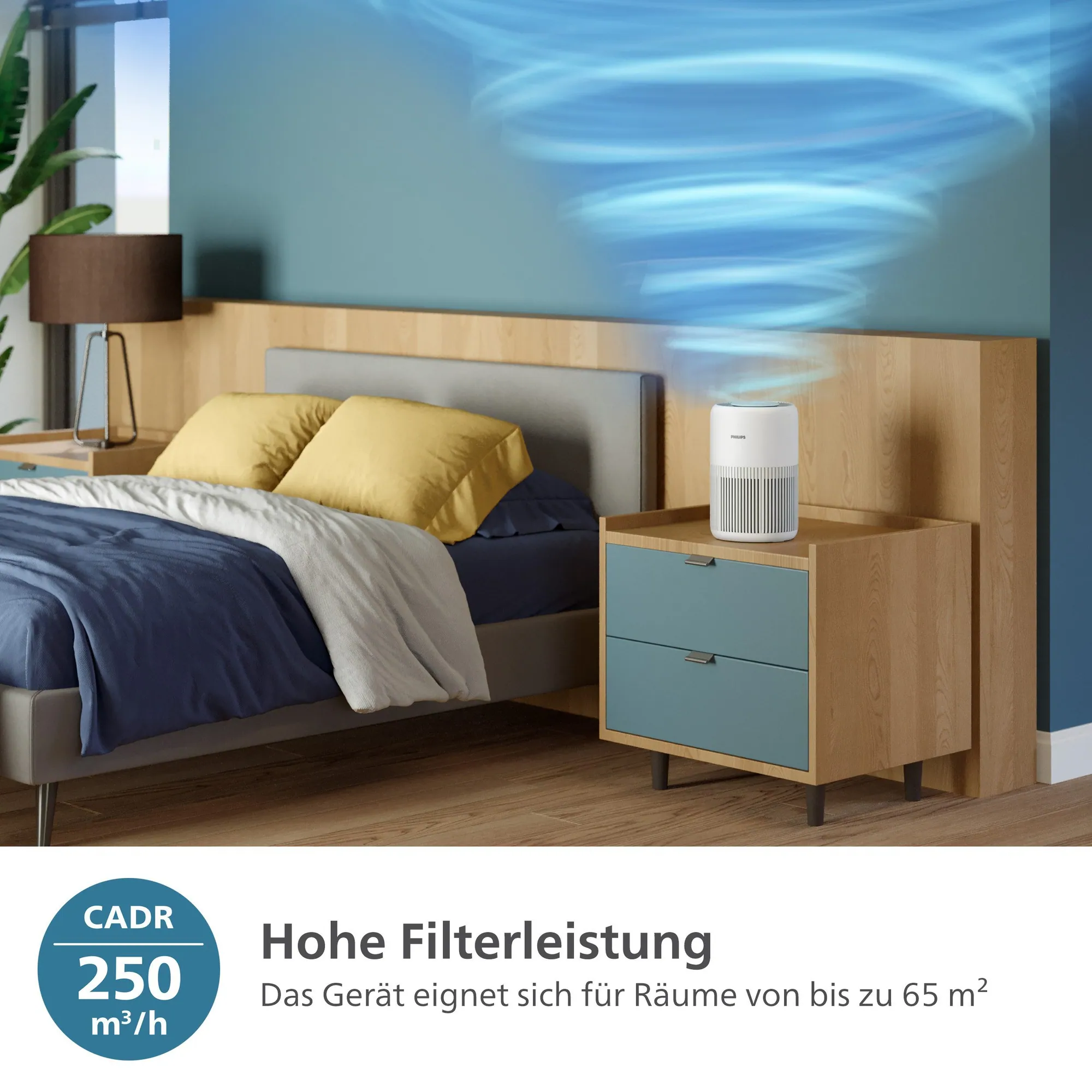 Philips PureProtect Mini 900 Series Luftreiniger, hohe Luftreinigungsrate, leise im Betrieb, ideal für Allergiker 5