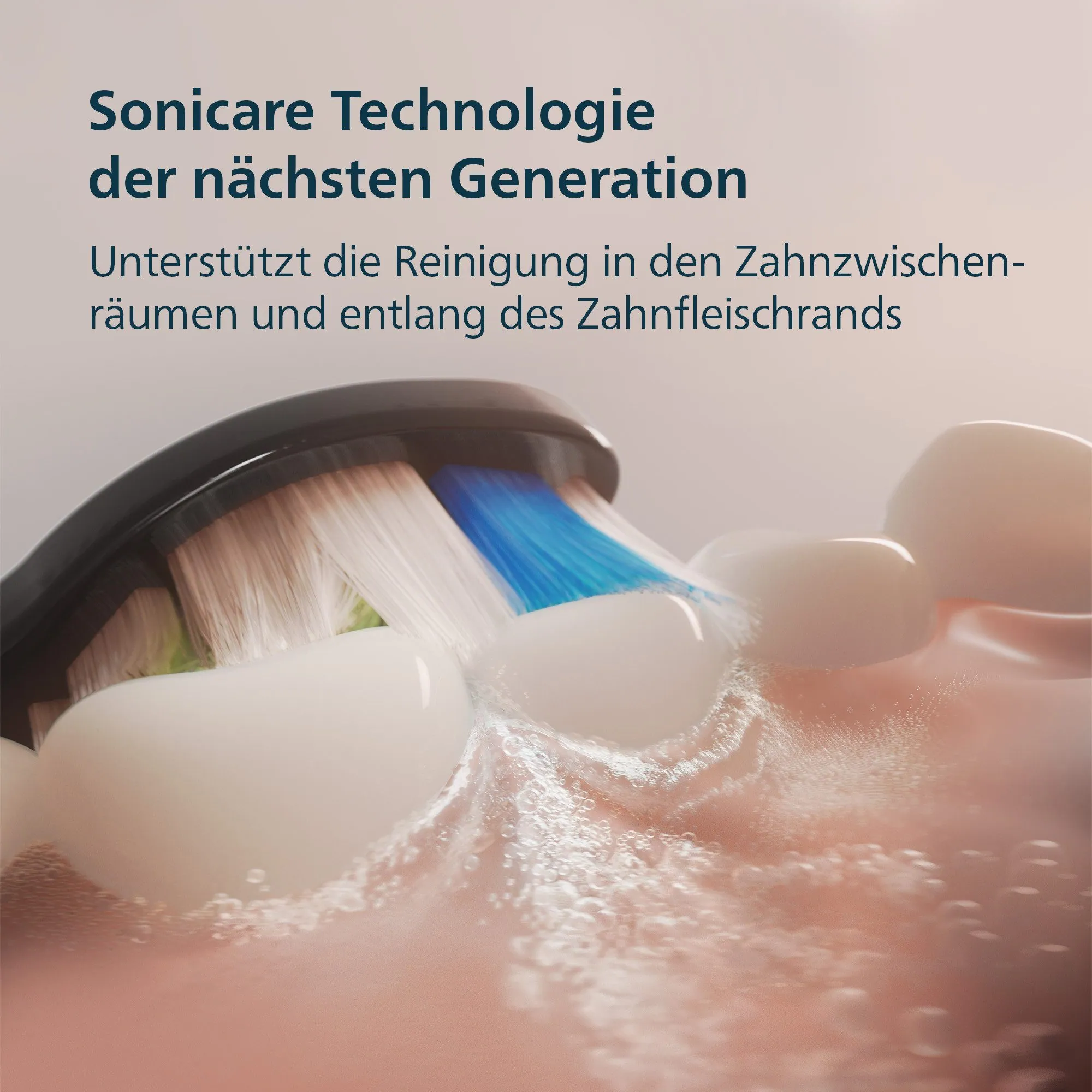 Philips Sonicare 3100 Elektrische Zahnbürste, 3 Intensitätsstufen, Drucksensor, Reiseetui — schonende Mundpflege 2