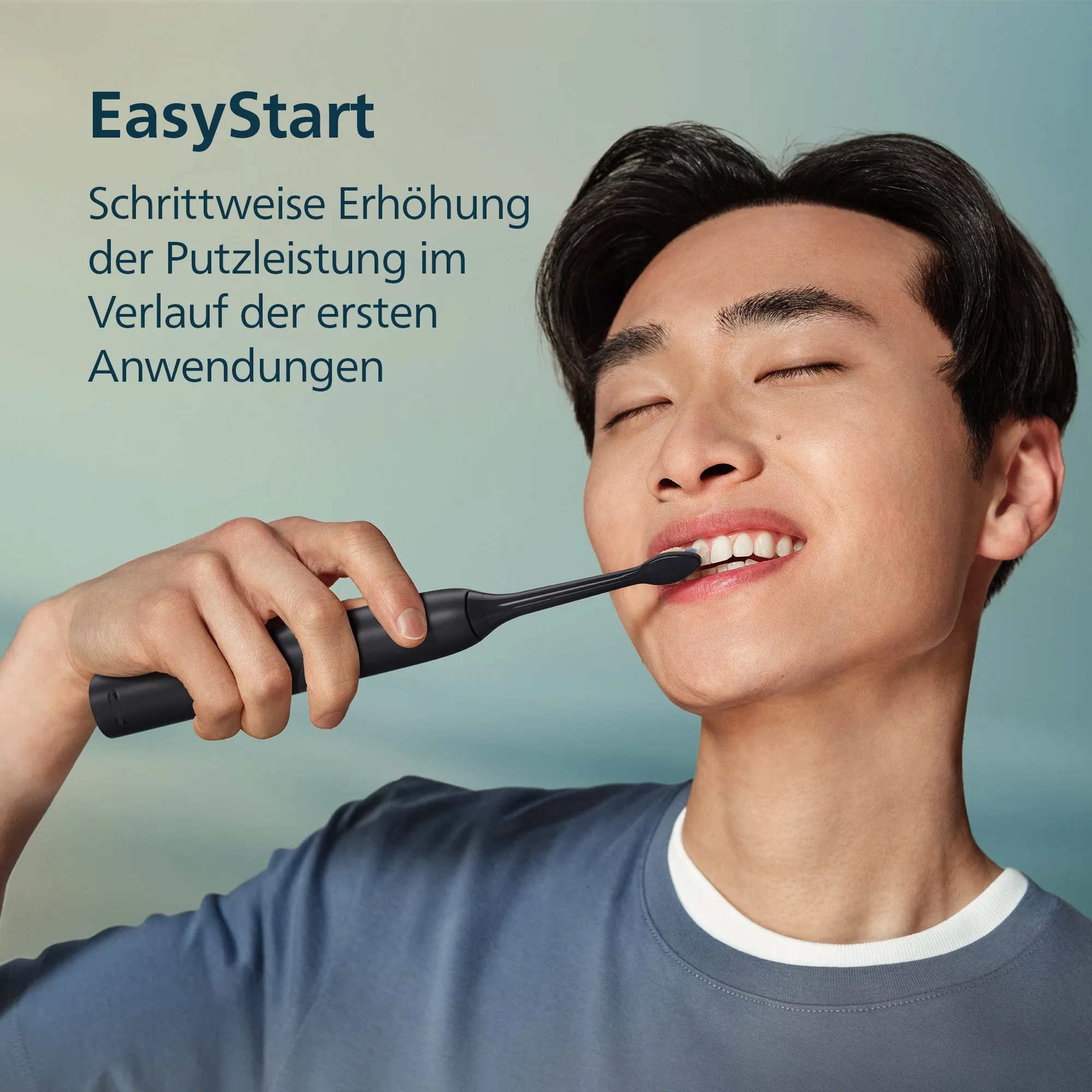 Philips Sonicare 3100 Elektrische Zahnbürste, 3 Intensitätsstufen, Drucksensor, Reiseetui — schonende Mundpflege 5