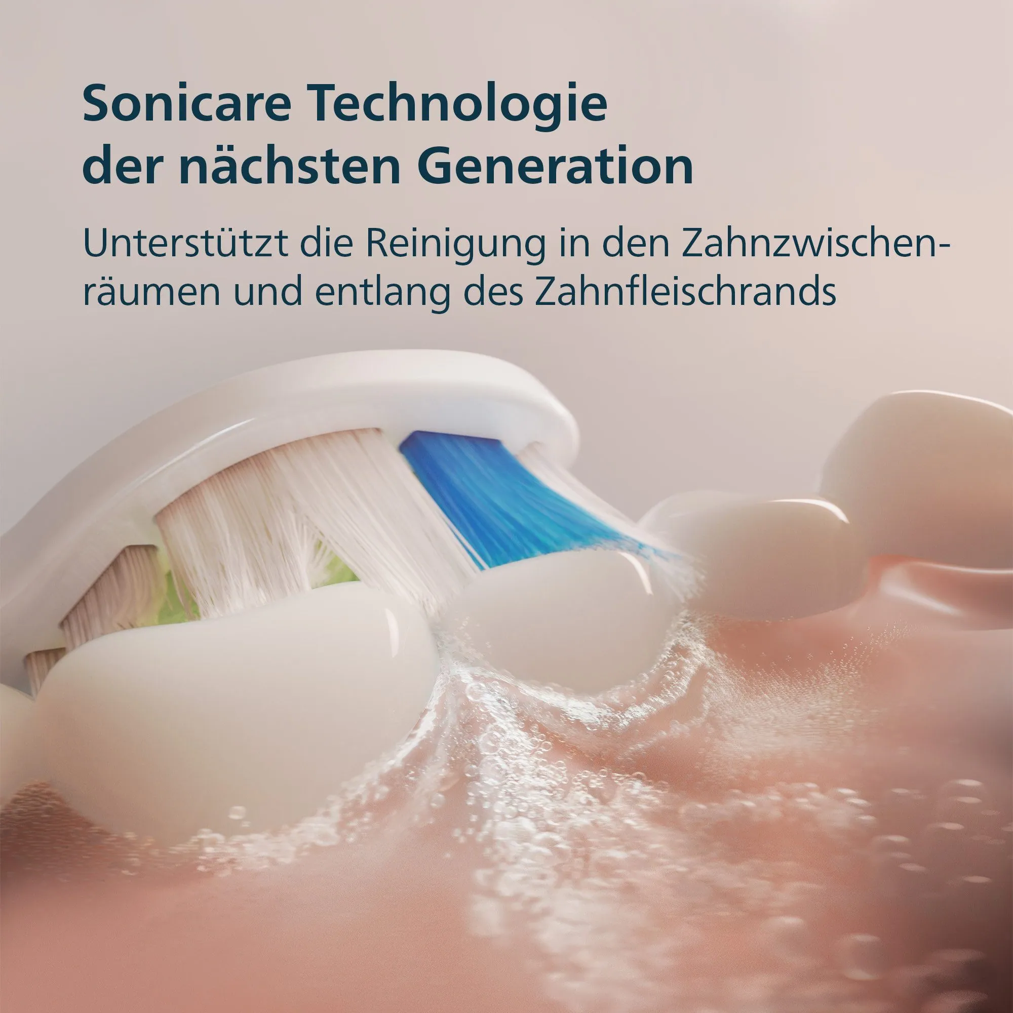 Philips Sonicare 3100 Elektrische Zahnbürste, 3 Intensitätsstufen, Drucksensor, Reiseetui 2