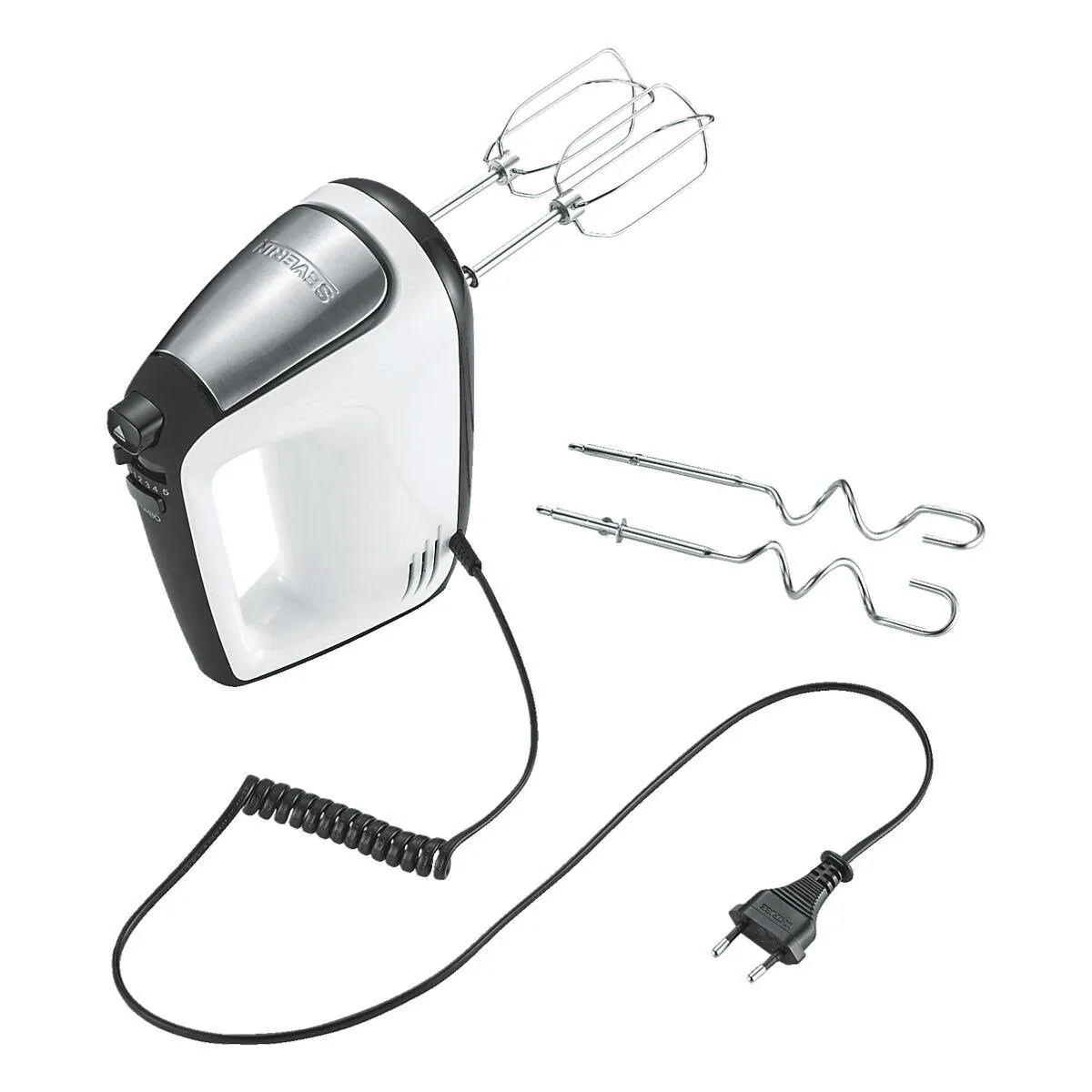 Severin Handmixer HM 3830, 400 W, 5 Geschwindigkeitsstufen, Soft-Touch-Griff 4