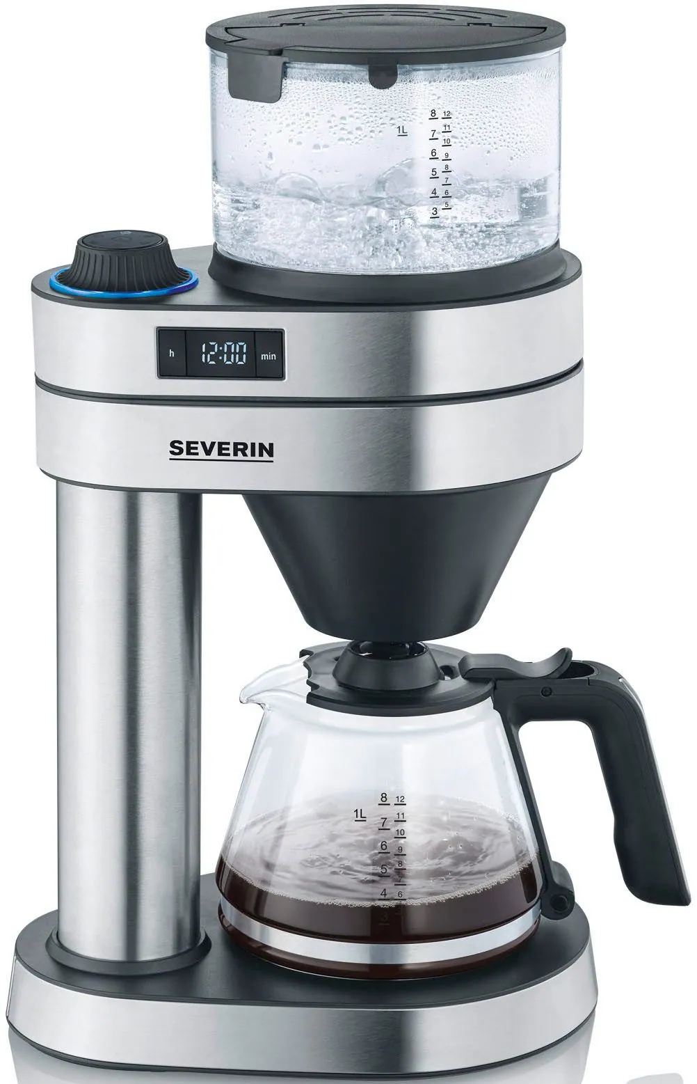 Severin Café Caprice KA 5762, Filterkaffeemaschine, 1l Kaffeekanne, einstellbare Kaffeestärke