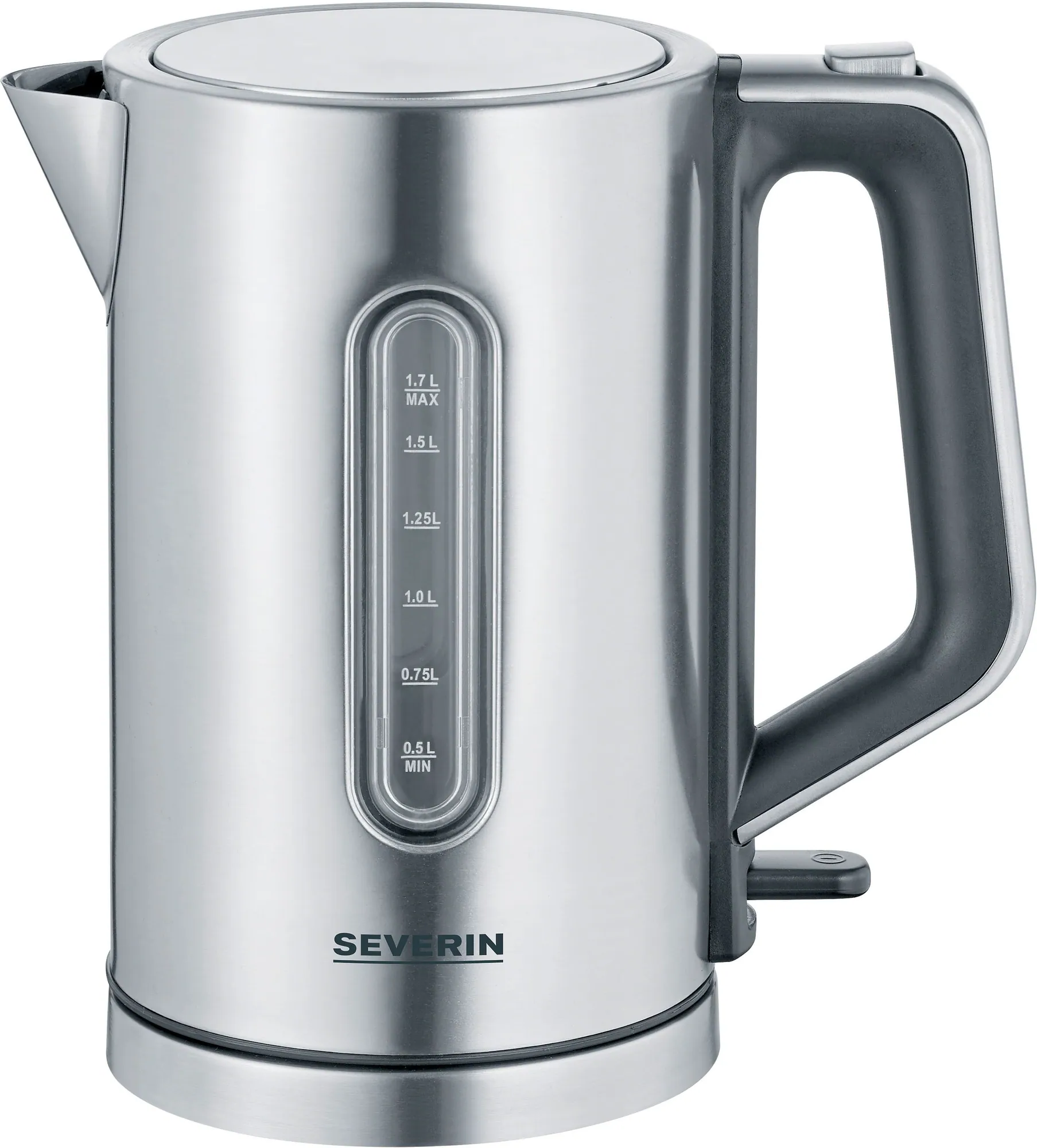Severin Wasserkocher WK 3402, 1,7 l, 2400 W, schnelles Erhitzen, Sicherheitsabschaltung, praktischer Deckel